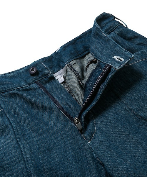 rehacer（レアセル）の「rehacer : Big Pocket Hemp Denim PT / ビッグ ポケット ヘンプ デニム パンツ（デニムパンツ・メンズ・インディゴブルー・MEDIUM/SMALL/LARGE）」の4枚目の写真