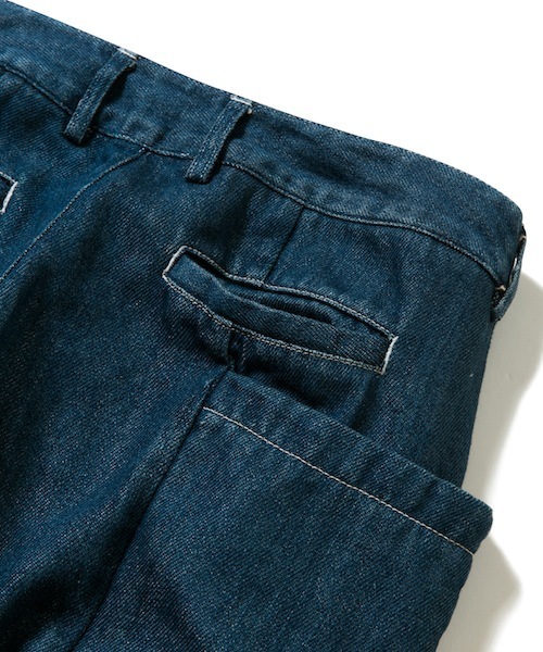 rehacer（レアセル）の「rehacer : Big Pocket Hemp Denim PT / ビッグ ポケット ヘンプ デニム パンツ（デニムパンツ・メンズ・インディゴブルー・MEDIUM/SMALL/LARGE）」の7枚目の写真