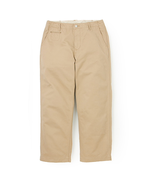 DAILY STANDARD by SANDINISTA(デイリースタンダードバイサンディニスタ)の「B.C. Chino Pants - Wide / チノパンツ - ワイド(チノパンツ・メンズ・ブラック/オリーブ/ベージュ/ネイビー・30 inch/34inch/32inch)」の9枚目の写真