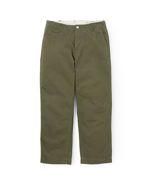 DAILY STANDARD by SANDINISTA(デイリースタンダードバイサンディニスタ)の「B.C. Chino Pants - Wide / チノパンツ - ワイド(チノパンツ・メンズ・ブラック/オリーブ/ベージュ/ネイビー・30 inch/34inch/32inch)」の10枚目の写真