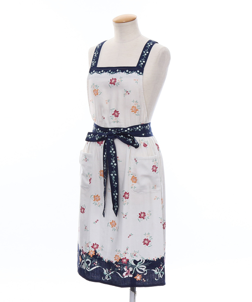 Afternoon Tea アフタヌーンティー の ジャカードフラワーエプロン エプロン Wear Afternoon Tea アフタヌーンティー の ジャカードフラワーエプロン エプロン Wear