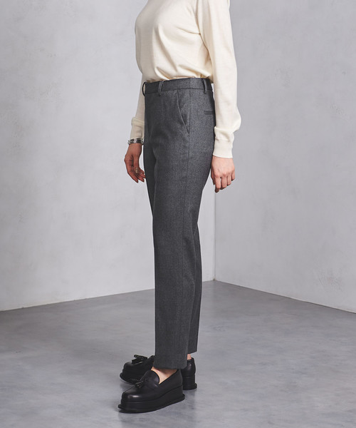 UNITED ARROWS（ユナイテッドアローズ）の「○UBCB サキソニー スリムパンツ 17FW ◆（その他パンツ・レディース・オフホワイト/ブラック/グレー/ピンク/コバルトブルー/ロイヤルブルー・36/40/34/38）」の9枚目の写真