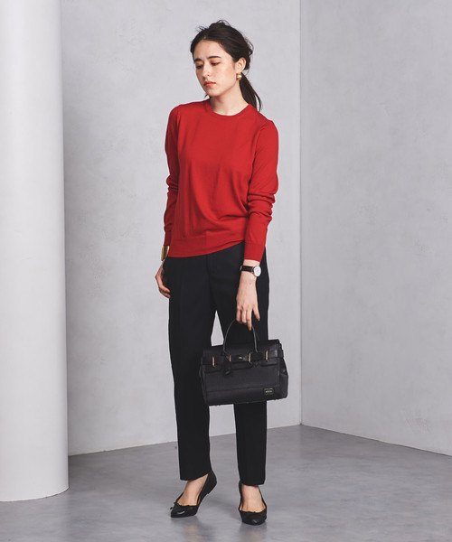 UNITED ARROWS(ユナイテッドアローズ)の「○UBCB サキソニー スリムパンツ 17FW◆(その他パンツ・レディース・ピンク/ロイヤルブルー/コバルトブルー/ブラック/グレー/オフホワイト・40/36/34/38)」の14枚目の写真