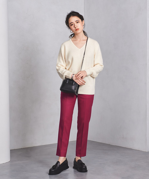 UNITED ARROWS(ユナイテッドアローズ)の「○UBCB サキソニー スリムパンツ 17FW◆(その他パンツ・レディース・ピンク/ロイヤルブルー/コバルトブルー/ブラック/グレー/オフホワイト・40/36/34/38)」の17枚目の写真