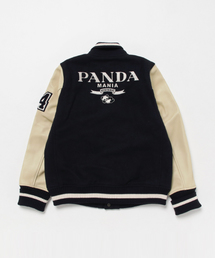 JOEY HYSTERIC PANDA MANIA刺繍 レザースリーブスタジャン 25729081_B_01_215.jpg