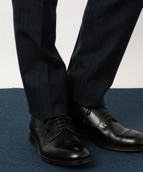 green label relaxing（グリーンレーベルリラクシング）の「6EYE ストレートチップ BLUCHERN シューズ（ドレスシューズ・メンズ・モカ/ブラック・8/7h/7/8h/9）」の9枚目の写真