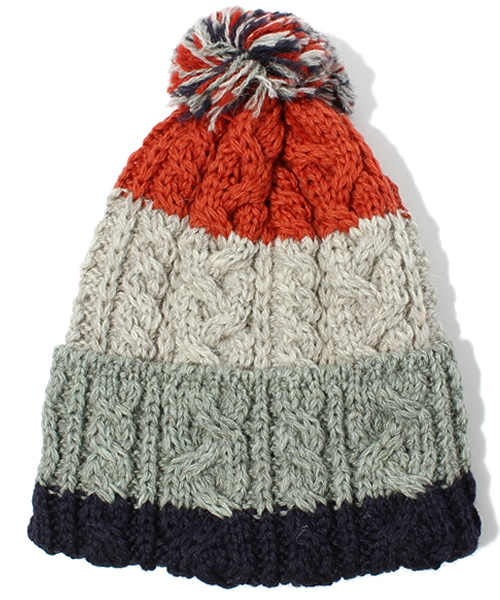 BEAMS BOY（ビームスボーイ）の「WARREN SCOTT /  4カラー ワッチキャップ（ニットキャップ/ビーニー・レディース・オレンジ/ブルー・ONE SIZE）」の3枚目の写真