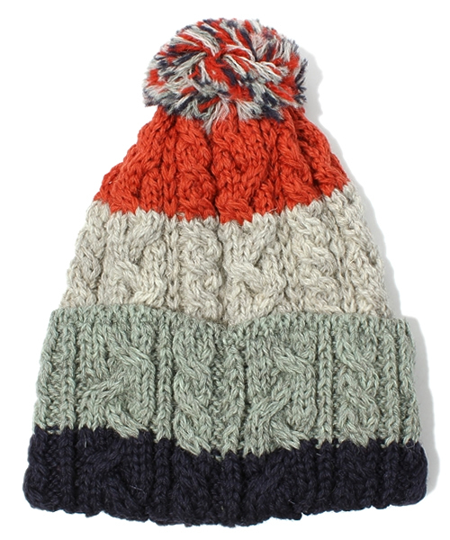 BEAMS BOY（ビームスボーイ）の「WARREN SCOTT /  4カラー ワッチキャップ（ニットキャップ/ビーニー・レディース・オレンジ/ブルー・ONE SIZE）」の4枚目の写真