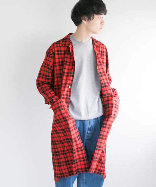 URBAN RESEARCH(アーバンリサーチ)の「ガウンシャツ(その他アウター・メンズ・その他1/その他2/その他3/その他4・FREE)」の1枚目の写真