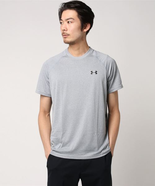 UNDER ARMOUR（アンダーアーマー）の「アンダーアーマー 半袖機能Tシャツ UA Tech SS Tee 1228539（Tシャツ/カットソー・メンズ・ホワイト/ブラック/ネイビー/グレー/ブルー/レッド・S/M/L/LL/3L）」の3枚目の写真