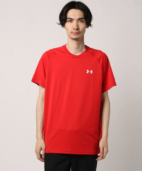 UNDER ARMOUR（アンダーアーマー）の「アンダーアーマー 半袖機能Tシャツ UA Tech SS Tee 1228539（Tシャツ/カットソー・メンズ・ホワイト/ブラック/ネイビー/グレー/ブルー/レッド・S/M/L/LL/3L）」の6枚目の写真