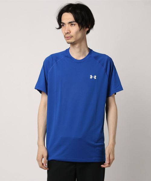 UNDER ARMOUR（アンダーアーマー）の「アンダーアーマー 半袖機能Tシャツ UA Tech SS Tee 1228539（Tシャツ/カットソー・メンズ・ホワイト/ブラック/ネイビー/グレー/ブルー/レッド・S/M/L/LL/3L）」の5枚目の写真