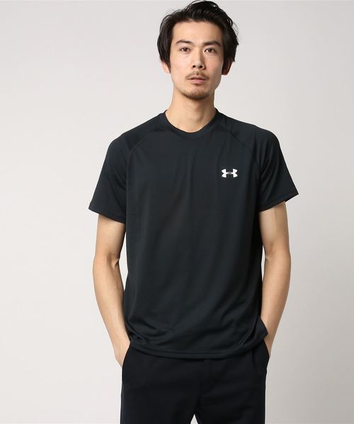 UNDER ARMOUR（アンダーアーマー）の「アンダーアーマー 半袖機能Tシャツ UA Tech SS Tee 1228539（Tシャツ/カットソー・メンズ・ホワイト/ブラック/ネイビー/グレー/ブルー/レッド・S/M/L/LL/3L）」の2枚目の写真