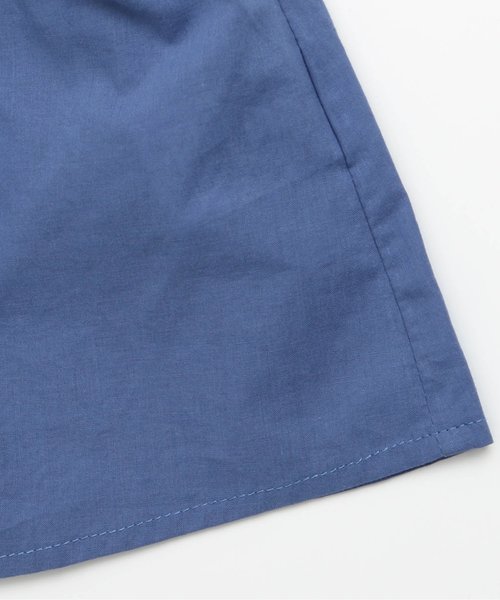 BREEZE（ブリーズ）の「刺繍シャツワンピース（ワンピース・キッズ・オフホワイト/ブルー・140/80/100/120/90/110/130）」の6枚目の写真