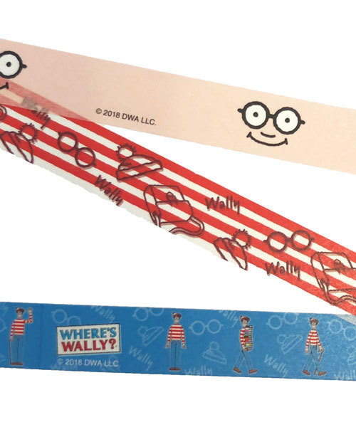 entre square（アントレスクエアー）の「ウォーリーをさがせ！/マスキングテープ ウォーリー（ステッカー/テープ・レディース・カラフル・ONE SIZE）」の2枚目の写真