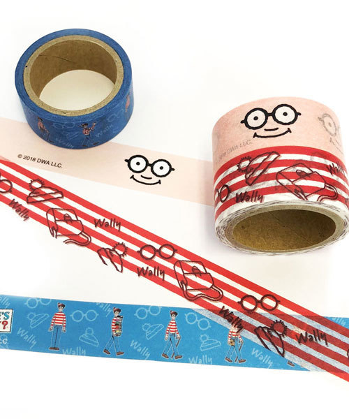 entre square（アントレスクエアー）の「ウォーリーをさがせ！/マスキングテープ ウォーリー（ステッカー/テープ・レディース・カラフル・ONE SIZE）」の3枚目の写真