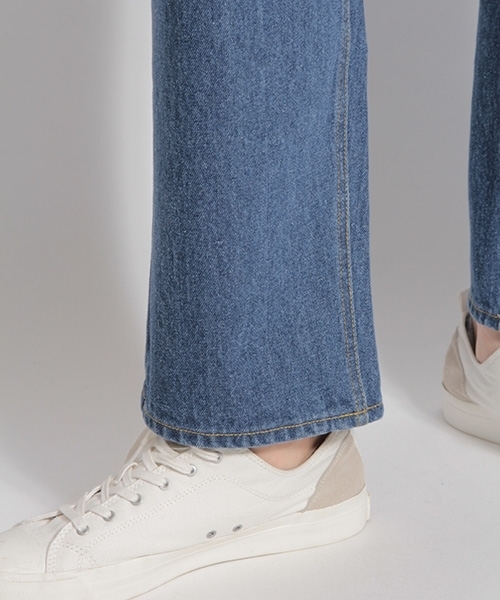 niko and...（ニコアンド）の「ワイドテーパードデニムパンツ（デニムパンツ・メンズ・ネイビー/ブルー・MEDIUM/LARGE）」の17枚目の写真