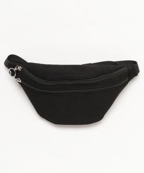 WEGO（ウィゴー）の「WEGO/メッシュウエストバッグ（ボディバッグ/ウエストポーチ・レディース・ホワイト/ブラック/ピンク・FREE）」の8枚目の写真