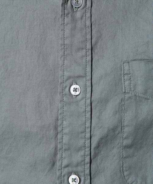 SAVE KHAKI UNITED(セーブカーキユナイテッド)の「SKU BUTTON DOWN COLLAR OXFORD SHIRT #(シャツ/ブラウス・メンズ・グレー/モカ/カーキ/ダークパープル・X-SMALL/SMALL/MEDIUM/LARGE)」の10枚目の写真