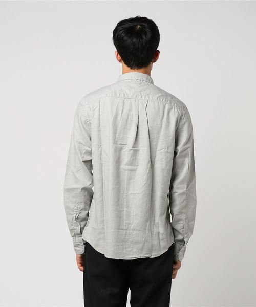 SAVE KHAKI UNITED(セーブカーキユナイテッド)の「SKU BUTTON DOWN COLLAR OXFORD SHIRT #(シャツ/ブラウス・メンズ・グレー/モカ/カーキ/ダークパープル・X-SMALL/SMALL/MEDIUM/LARGE)」の18枚目の写真