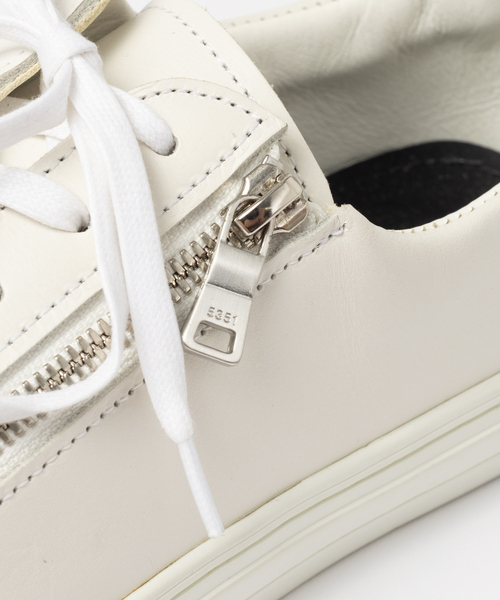 buddy（バディ）の「【5351×buddy別注】グローブレザーZIPスニーカー（スニーカー・メンズ・ホワイト/ブラック系その他・44/40/42/46）」の15枚目の写真