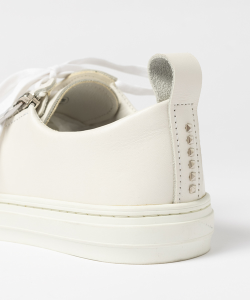 buddy（バディ）の「【5351×buddy別注】グローブレザーZIPスニーカー（スニーカー・メンズ・ホワイト/ブラック系その他・44/40/42/46）」の14枚目の写真