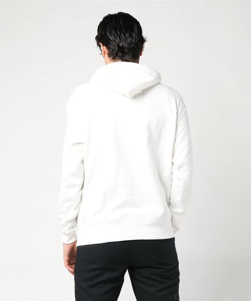 THRASHER（スラッシャー）の「【直営店限定アイテム】FLOCKY ON SILK MAG LOGO SWEAT PARKA/スラッシャー ユニセックス パーカー プルオーバー（パーカー・メンズ・ブラック/ホワイト/グレー/ブラック×ホワイト/ホワイト×ブラック/グレー系その他・SMALL/MEDIUM/LARGE/X-LARGE）」の8枚目の写真