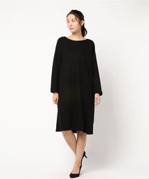 ・ロールアップAラインワンピース　＊