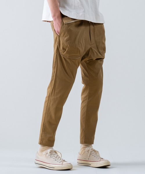 rehacer(レアセル)の「rehacer : Envelope Sarouel Pants / エンベロープ サルエル パンツ(その他パンツ・メンズ・ブラック/ネイビー/ベージュ・SMALL/MEDIUM/LARGE/X-LARGE)」の15枚目の写真