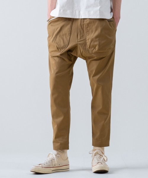 rehacer(レアセル)の「rehacer : Envelope Sarouel Pants / エンベロープ サルエル パンツ(その他パンツ・メンズ・ブラック/ネイビー/ベージュ・SMALL/MEDIUM/LARGE/X-LARGE)」の19枚目の写真