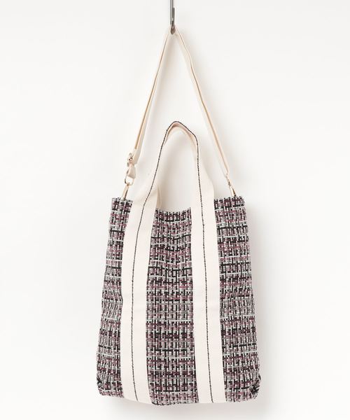 KAPITAL Duffle チェック柄トートバッグ ショルダーバッグ チェック ラージ トートバッグ ZAX03－01