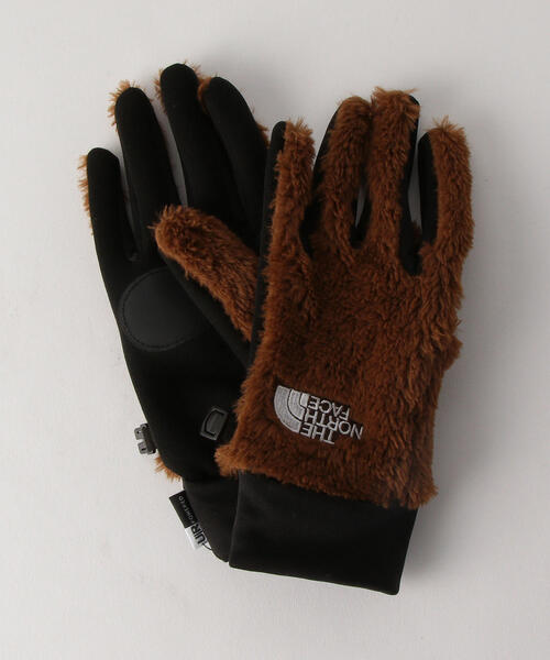 THE NORTH FACE(ザノースフェイス)の「<THE NORTH FACE>VERSA LOFT イーチップ グローブ -スマートフォン対応- ◆(手袋・レディース・ブラウン/ブラック/ケリー・X-SMALL)」の2枚目の写真