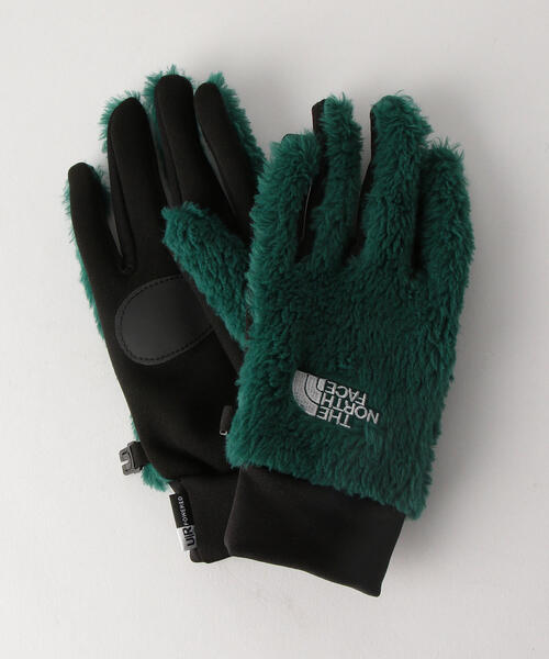 THE NORTH FACE(ザノースフェイス)の「<THE NORTH FACE>VERSA LOFT イーチップ グローブ -スマートフォン対応- ◆(手袋・レディース・ブラウン/ブラック/ケリー・X-SMALL)」の3枚目の写真