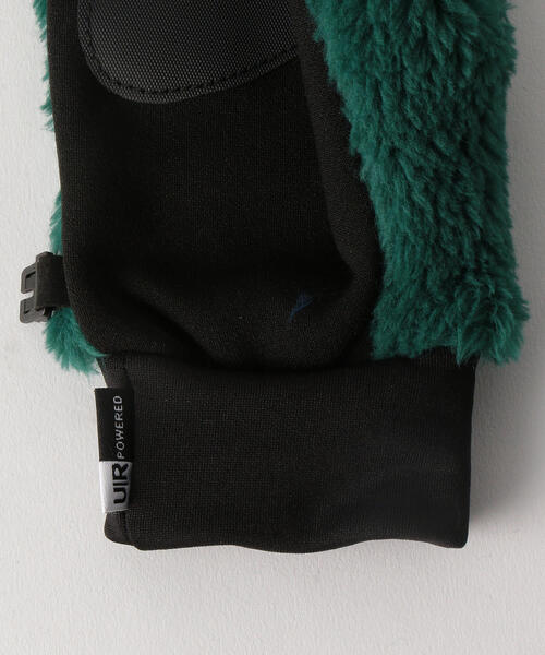 THE NORTH FACE(ザノースフェイス)の「<THE NORTH FACE>VERSA LOFT イーチップ グローブ -スマートフォン対応- ◆(手袋・レディース・ブラウン/ブラック/ケリー・X-SMALL)」の7枚目の写真