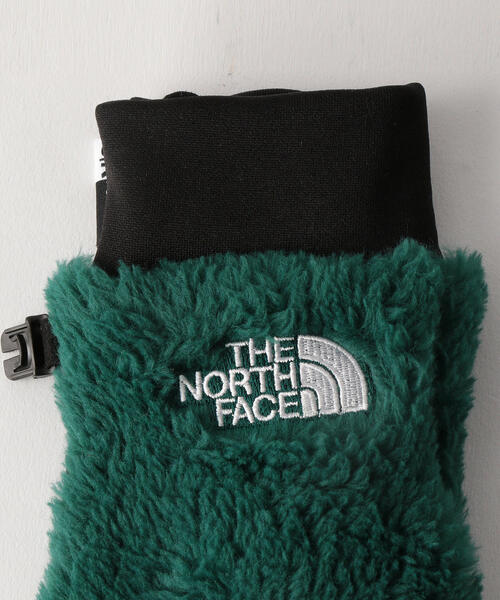 THE NORTH FACE(ザノースフェイス)の「<THE NORTH FACE>VERSA LOFT イーチップ グローブ -スマートフォン対応- ◆(手袋・レディース・ブラウン/ブラック/ケリー・X-SMALL)」の8枚目の写真