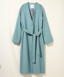 STUDIOUS | 【STUDIOUS】 マイクロライトノーカラーコート(トレンチコート)