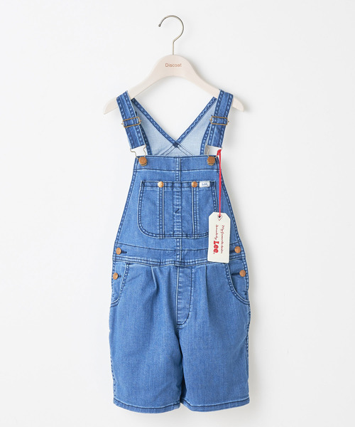 Lee（リー）の「【キッズ】WEB限定Leeパンプキンサロペット（サロペット/オーバーオール・キッズ・ブラック/ブルー・120/130/140）」の6枚目の写真