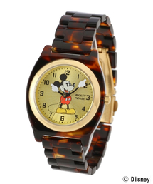 BEAUTY&YOUTH UNITED ARROWS | BYSF ベッコウ柄ウォッチ/DISNEY(アナログ腕時計)