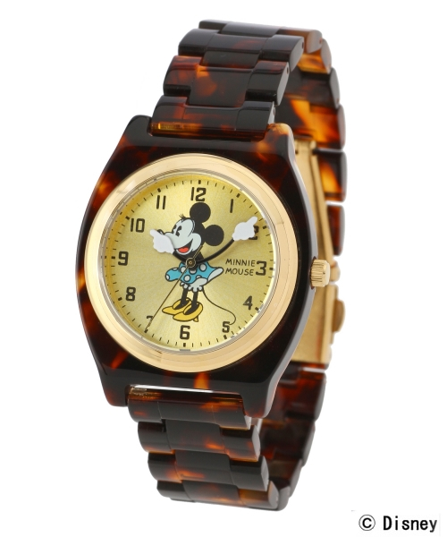 BEAUTY&YOUTH UNITED ARROWS（ビューティーアンドユースユナイテッドアローズ）の「BYSF ベッコウ柄ウォッチ/DISNEY ◆（アナログ腕時計・レディース・その他1/その他2/その他3・フリー）」の2枚目の写真