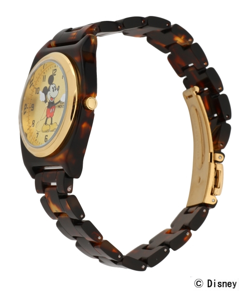 BEAUTY&YOUTH UNITED ARROWS（ビューティーアンドユースユナイテッドアローズ）の「BYSF ベッコウ柄ウォッチ/DISNEY ◆（アナログ腕時計・レディース・その他1/その他2/その他3・フリー）」の4枚目の写真