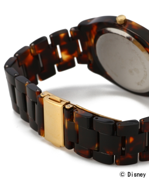 BEAUTY&YOUTH UNITED ARROWS（ビューティーアンドユースユナイテッドアローズ）の「BYSF ベッコウ柄ウォッチ/DISNEY ◆（アナログ腕時計・レディース・その他1/その他2/その他3・フリー）」の7枚目の写真