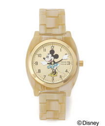 BEAUTY&YOUTH UNITED ARROWS | BYSF ベッコウ柄ウォッチ/DISNEY(アナログ腕時計)