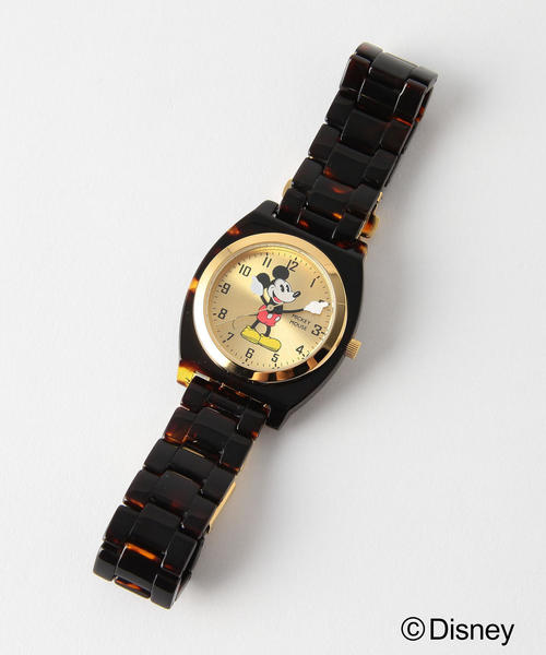 BEAUTY&YOUTH UNITED ARROWS（ビューティーアンドユースユナイテッドアローズ）の「BYSF ベッコウ柄ウォッチ/DISNEY ◆（アナログ腕時計・レディース・その他1/その他2/その他3・フリー）」の10枚目の写真