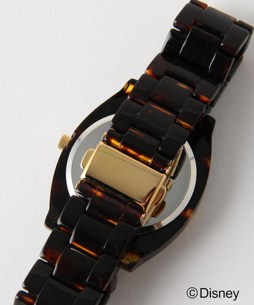BEAUTY&YOUTH UNITED ARROWS（ビューティーアンドユースユナイテッドアローズ）の「BYSF ベッコウ柄ウォッチ/DISNEY ◆（アナログ腕時計・レディース・その他1/その他2/その他3・フリー）」の12枚目の写真