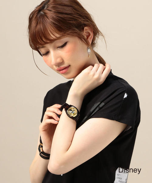 BEAUTY&YOUTH UNITED ARROWS（ビューティーアンドユースユナイテッドアローズ）の「BYSF ベッコウ柄ウォッチ/DISNEY ◆（アナログ腕時計・レディース・その他1/その他2/その他3・フリー）」の18枚目の写真