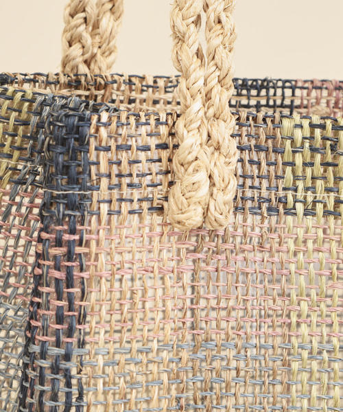 BEAUTY&YOUTH UNITED ARROWS（ビューティーアンドユースユナイテッドアローズ）の「BY∴ クリア×チェックミニトート/カゴバッグ ◆（トートバッグ・レディース・ブラウン/ナチュラル・FREE）」の13枚目の写真