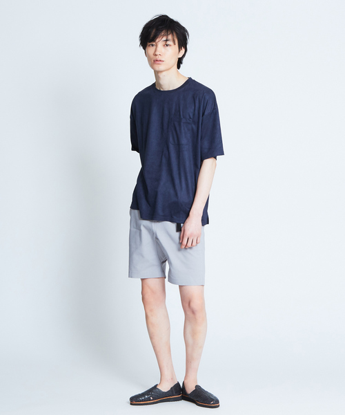 ABAHOUSE GRAY(アバハウスグレイ)の「【展開店舗限定】フェイクスエードTシャツ(Tシャツ/カットソー・メンズ・サックスブルー/ネイビー/ピンク/ベージュ/グリーン・46/48)」の22枚目の写真
