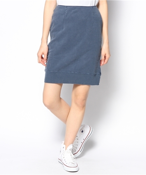 Ray BEAMS(レイビームス)の「REMI RELIEF×Ray BEAMS / 別注 スペシャルリメイク スカート(スカート・レディース・ネイビー・MEDIUM/SMALL)」の1枚目の写真