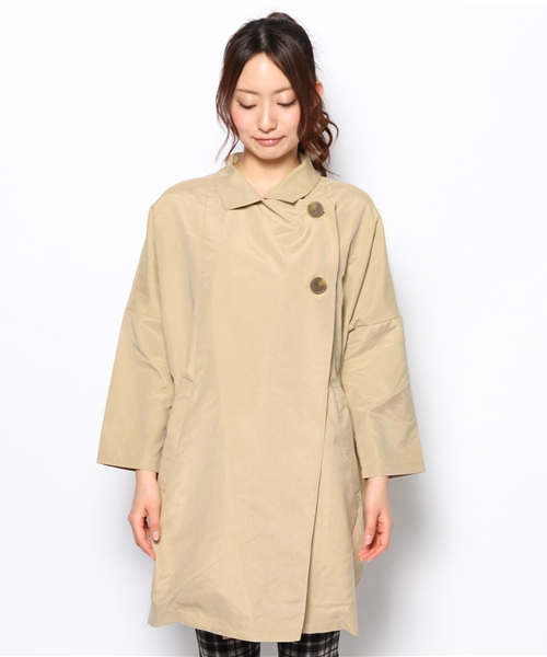 Chico（チコ）の「ニュアンストレンチコート（トレンチコート・レディース・レモンイエロー/キャメル・FREE）」の4枚目の写真