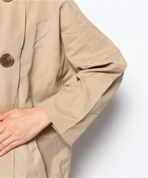 Chico（チコ）の「ニュアンストレンチコート（トレンチコート・レディース・レモンイエロー/キャメル・FREE）」の10枚目の写真
